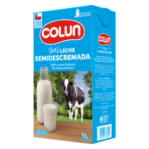 Leche Semidescremada Colun 1Lt