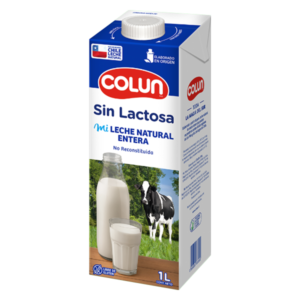 Leche Sin Lactosa Entera Colun 1 Litro