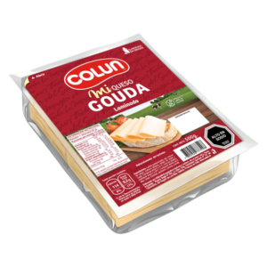 Queso Gauda Colun 500 Gramos Laminado