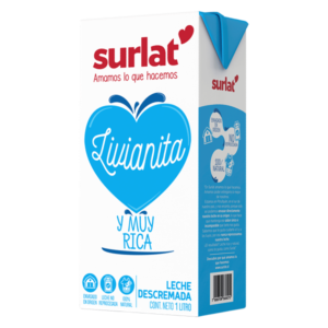 Leche Descremada 1 Litro Surlat