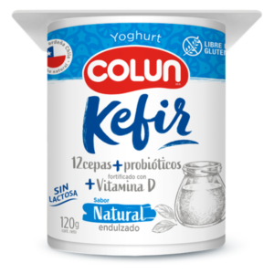 Yoghurt Kefir Natural Colun 120 Gramos