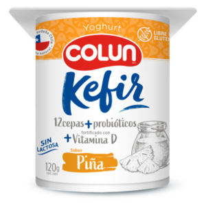 Yoghurt Kefir Piña Colun 120 Gramos