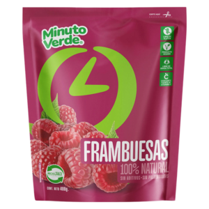 Frambuesas Minuto Verde 500 Gramos