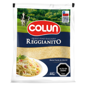 Queso Rallado Reggianito Colun 40 Gramos