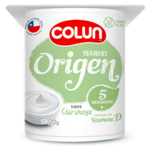 Yoghurt Origen Chirimoya Colun 120 Gramos